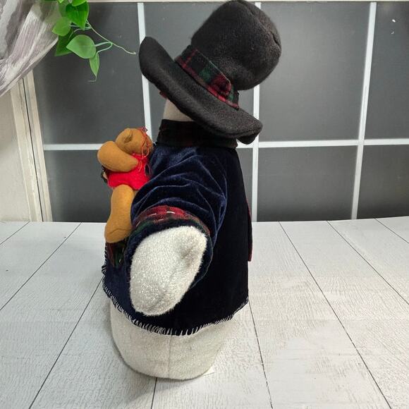 Snowman Weighted Shelf Sitter or Doorstopper - Picture 6 of 10